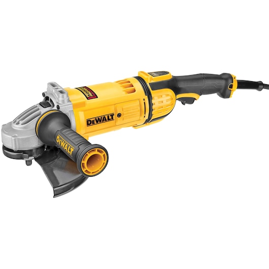 9 in. 4.9 HP Angle Grinder with No-Lock On